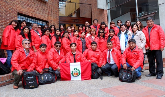 Visita universidad Católica Perú 1