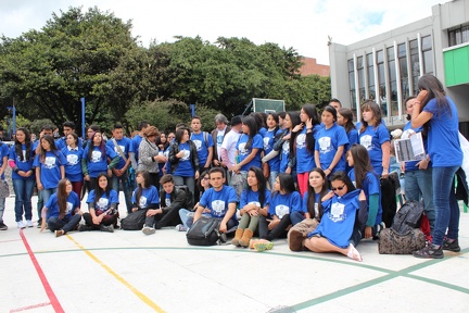 bienvenida 160 nuevos estudiantes beneficiarios convenio 2942 con @educacion bogota