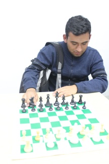 jugador torneo ajedrez