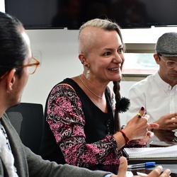 Encuentro con delegado universidad Birtzeit