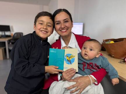 Entrega libretas Edificio Administrativo 1